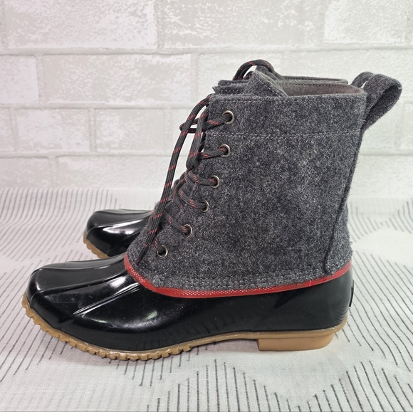 G. H. Bass & Co. Harlequin F17 Waterproof Duck Boots Women's Size 9 - Picture 6 of 12